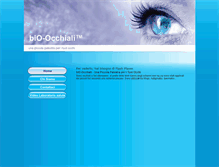 Tablet Screenshot of bio-occhiali.com